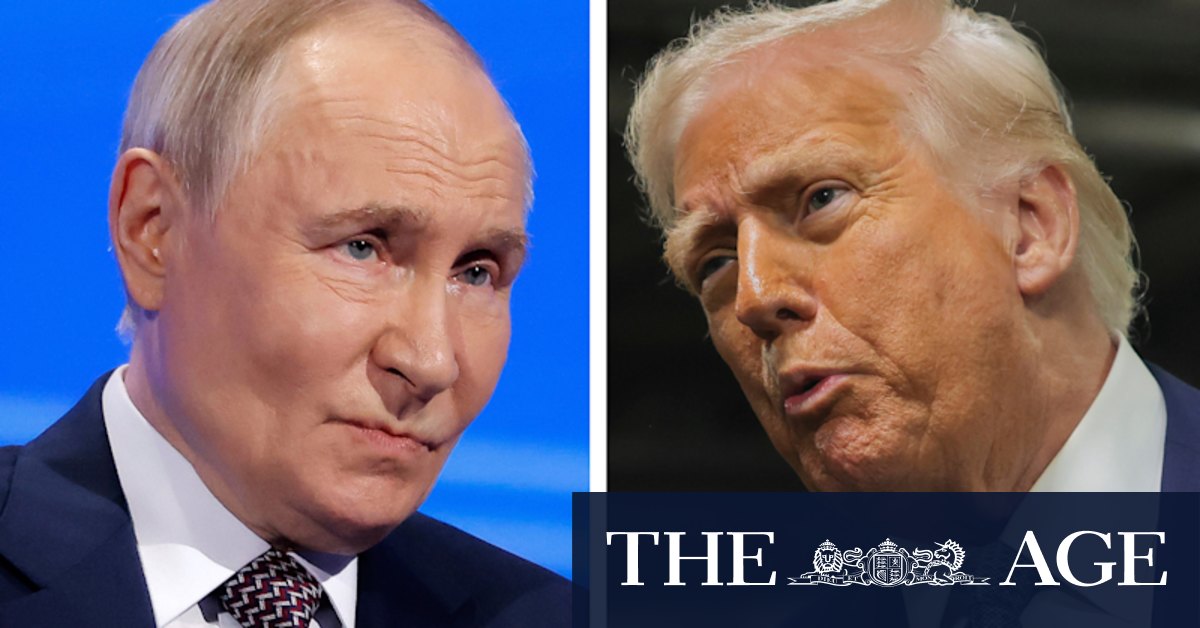 ドナルド・トランプはウラジミール・プーチンと「腹を立てた」、ロシアの石油に対する関税を脅かす
