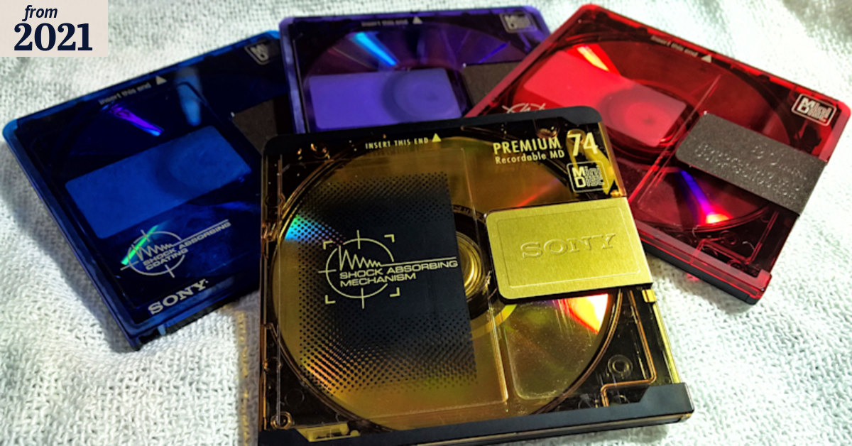 Bringing MiniDisc back from the dead