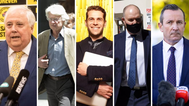 Powerbrokers, pollies and Palmer: The WA court cases that shaped 2022