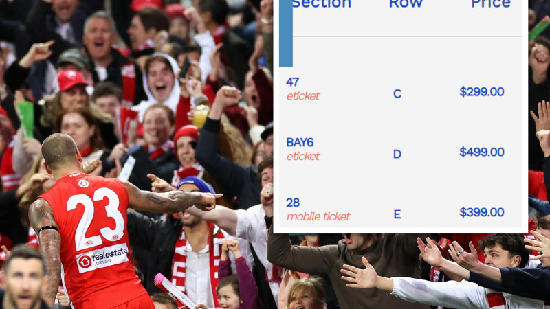 Swans, Magpies fans warned about scalped tickets sold for up to $500