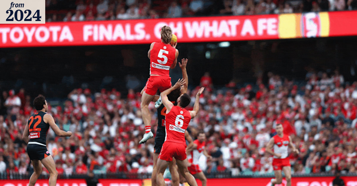 AFL finals 2024: Isaac Heeney on the spectacular mark that put Sydney ...