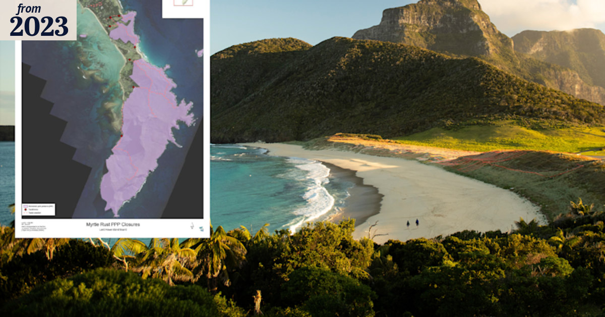 Lord Howe Island closed due to fungal threat to ecosystem