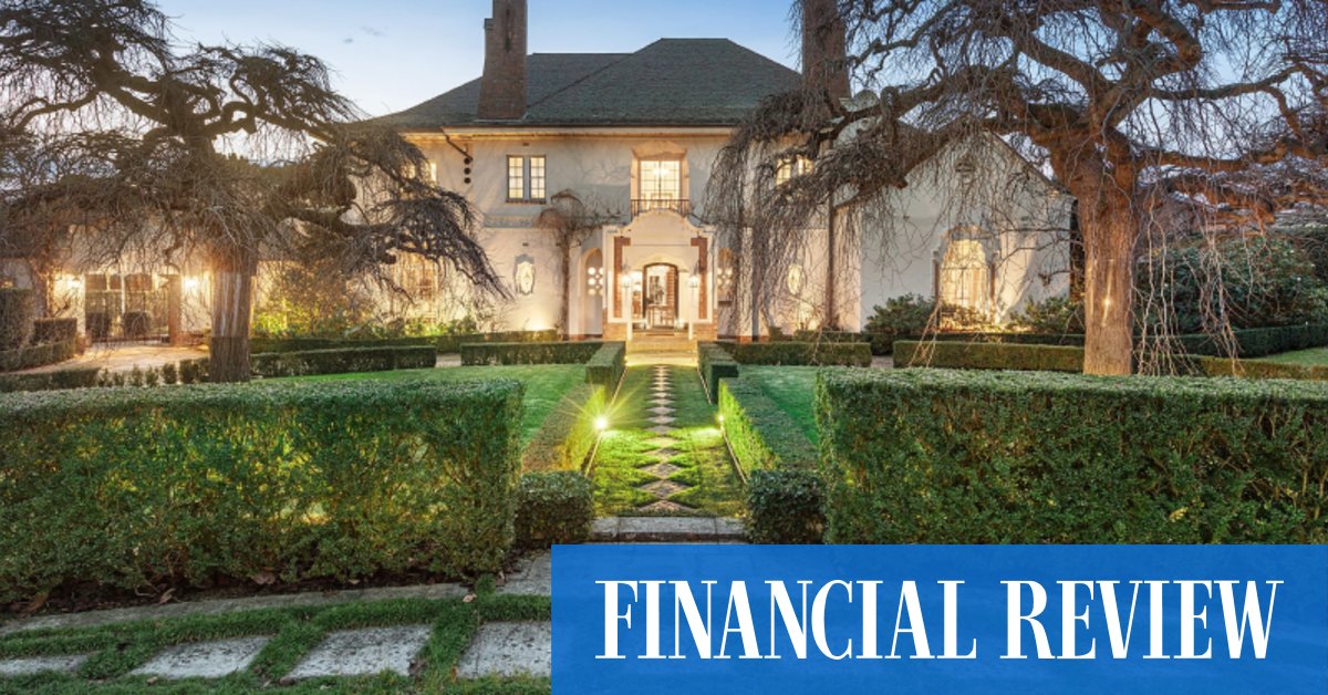 Toorak mansion on the market for $36m