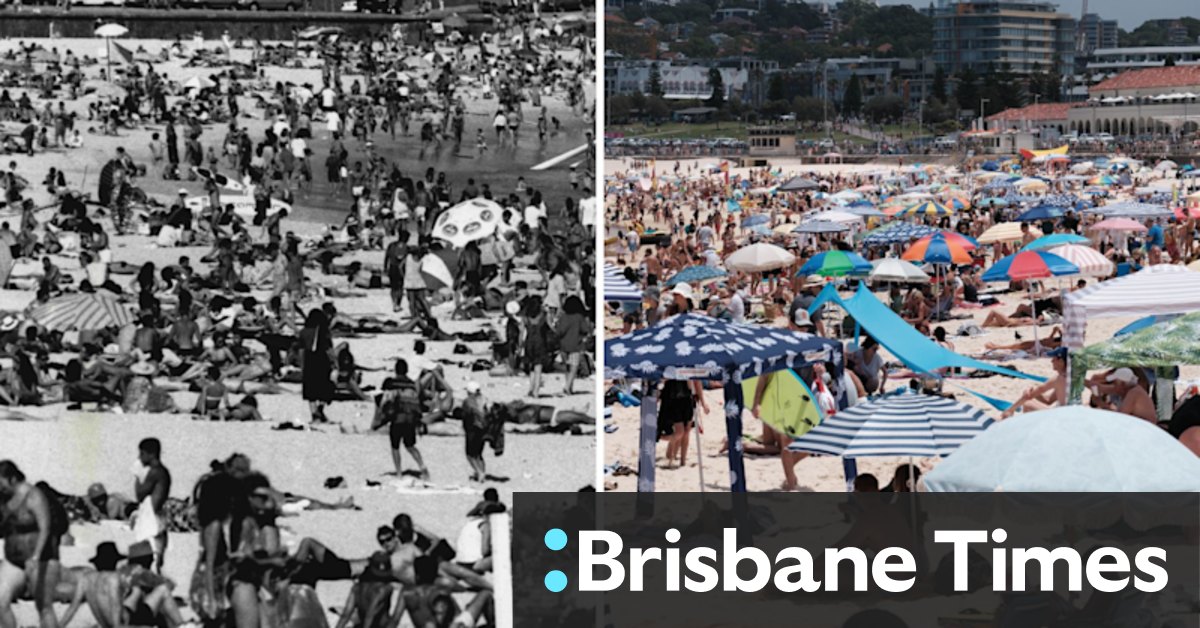 Bondi Beach today and 30 years ago: Why it's getting harder to find your patch of sand - Vimarsana News