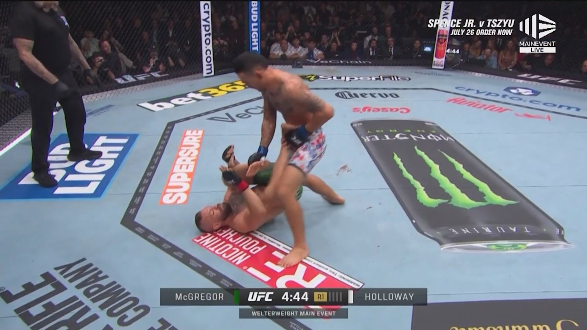 Whittaker breaks rival’s jaw in crushing weight division debut