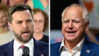 Republican nominee Senator J.D. Vance and Democratic nominee Minnesota Governor Tim Walz will face off at the US vice presidential debate.