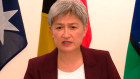 Penny Wong announcing the unfreezing of funds to the UN agency helping Palestinians.