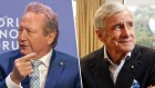 Bitter rivalry: West Australian billionaires Andrew Forrest and Kerry Stokes.