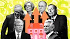 Average house prices surged 13.1 per cent a year in Howard’s 11 ½ years in power – far and away the biggest gain of any national leader in the past 35 years. 