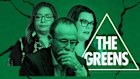 Adam Bandt, Sarah Hanson-Young and Mehreen Faruqi.