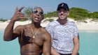Ja Rule and Billy McFarland promote the original. ill-fated Fyre Festival in 2019.