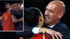 Spanish soccer boss Luis Rubiales has apologised for the kiss he gave player Jenni Formoso during the World Cup victory celebrations.