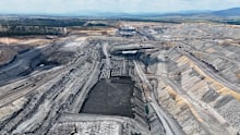 The Mount Pleasant open-cut coal mine just outside Muswellbrook in the NSW Hunter Valley. MACH Energy Australia is seeking to expand the mine's operations, doubling its coal output and extending its licence until 2048.