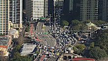 Road closures are in place and significant delays are expected.