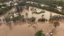 A severe storm dumped almost three times more rain than what the Bureau of Meteorology had forecast for Thursday in just a few hours.