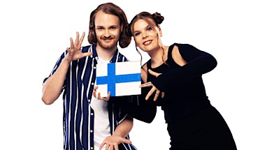Oskari and Aura are a team on LEGO Masters Grand Masters of the Galaxy Season 7.