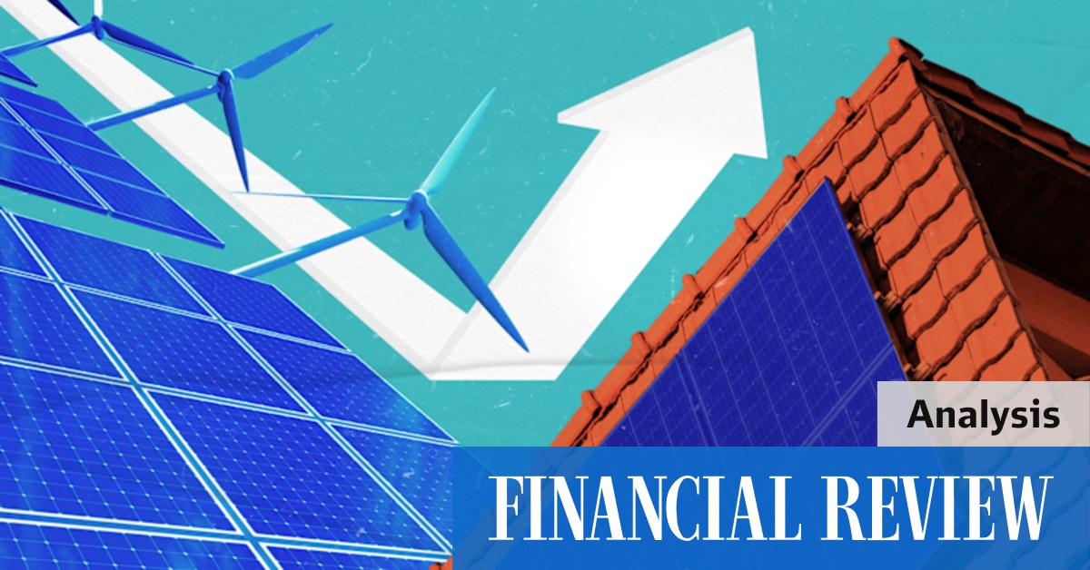 afr.com - Ryan Cropp - Labor bets on households to save the green transition