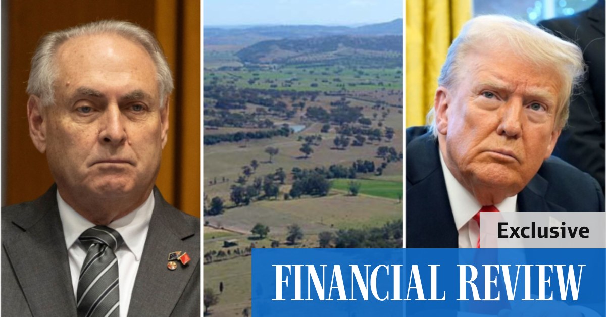 afr.com - John Kehoe - Top Trump official presses Australia on coal compensation