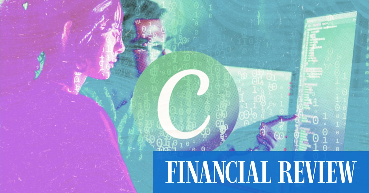 afr.com - Sarah Thompson, Kanika Sood, Angira Bharadwaj - Canva's $60b price tag hit with 29pc discount on secondary market