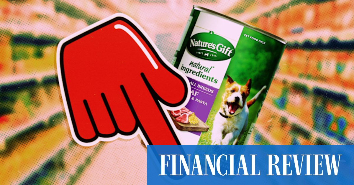 afr.com - Max Mason - ACCC alleges Coles threatened pet food brand over discount terms