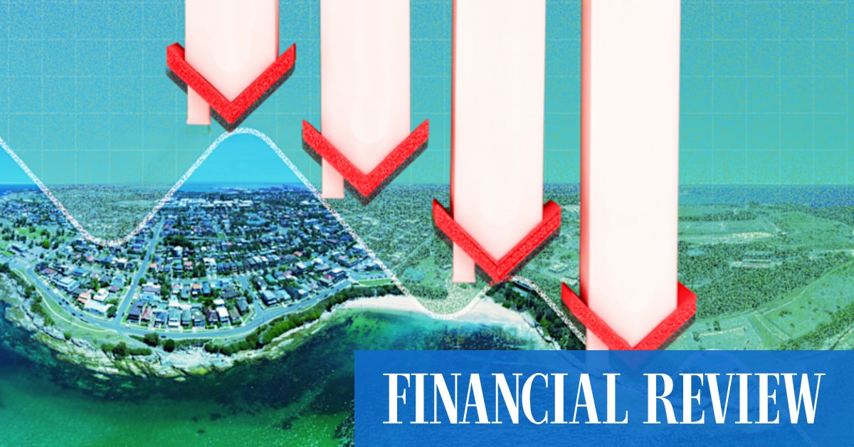 afr.com - Michael Read - Mosman to Toorak: The 50 biggest suburb house price falls revealed