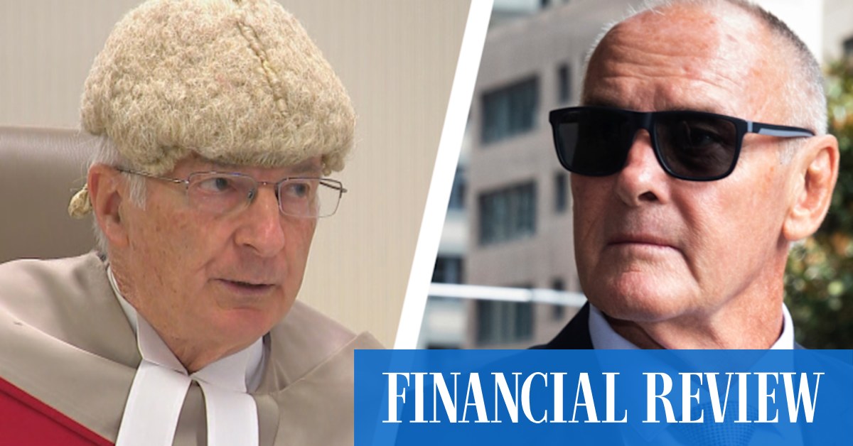 Wife-killer Chris Dawson likely to die in jail, says Justice Ian Harrison - Vimarsana News