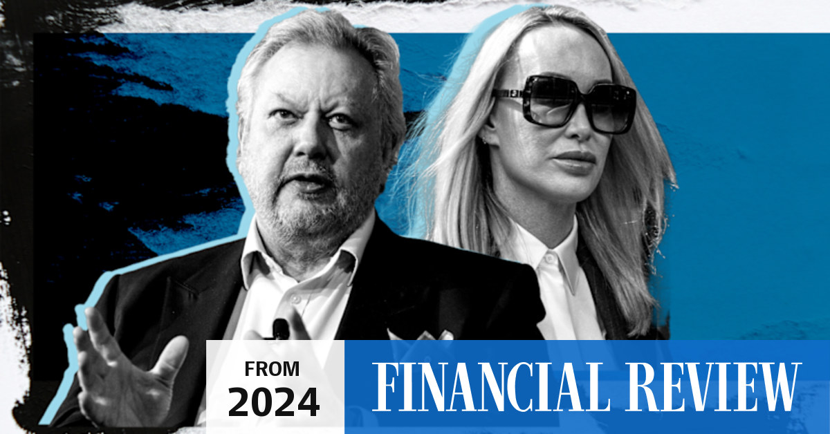 WiseTech billionaire Richard White and wellness entrepreneur Linda ...