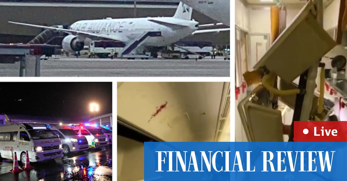 Singapore Airlines flight: One dead, 30 injured as Singapore Air flight hits 'severe turbulence' - Vimarsana News