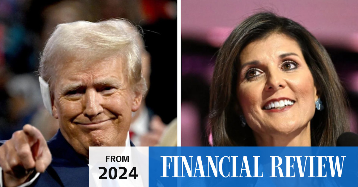 Former rivals back Trump in show of Republican unity