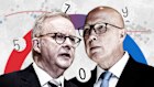 Anthony Albanese has a clear lead of 46 per cent to 41 per cent as preferred prime minister over Peter Dutton.