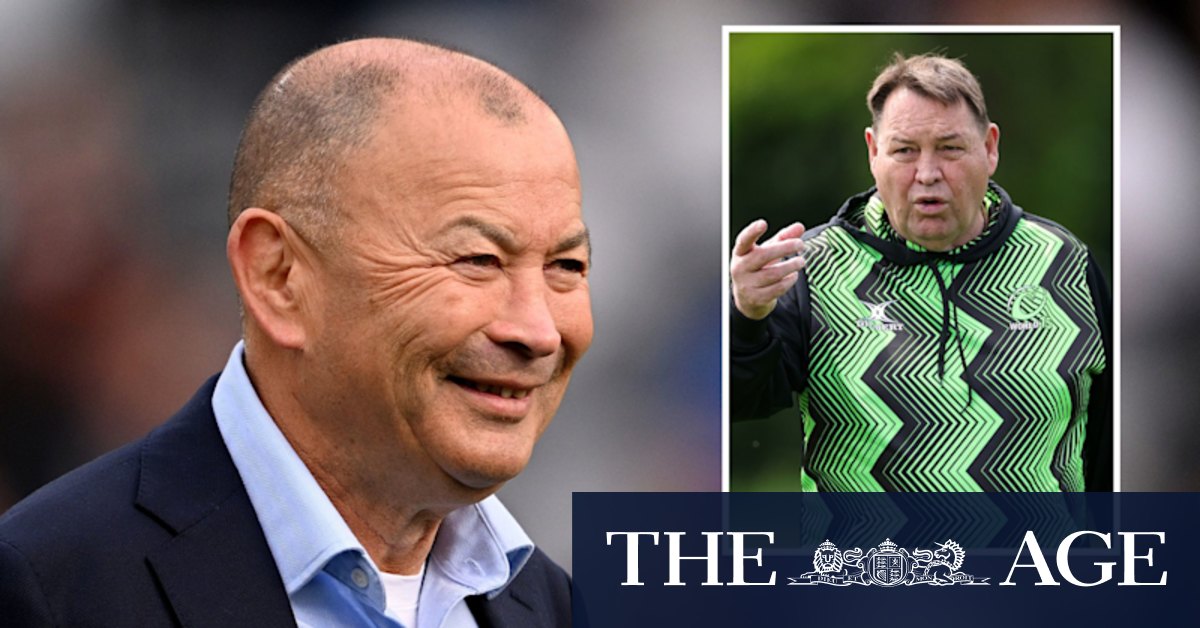 ‘When he says something, we listen’: Eddie Jones says Wallabies will treasure Steve Hansen advice