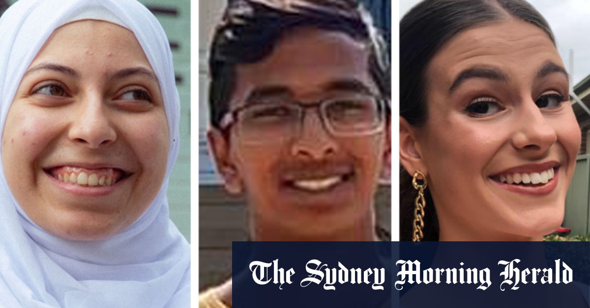 Gli studenti della Bulkham Hills High School, Sydney Grammar sono tra i migliori risultati nello stato