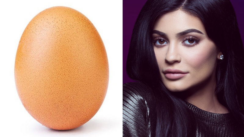Kylie Jenners Instagram Record Has Been Cracked By An Egg Yes An Egg