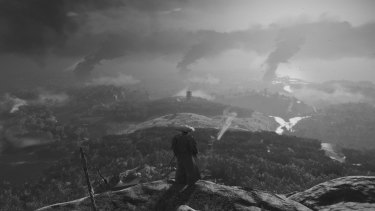 The black and white Kurosawa mode really drives home how cinematic the presentation is.