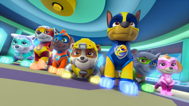 b and m paw patrol