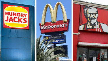 Hungry Jack's, McDonald's and KFC may close dining rooms across the country, but keep drive-thrus open.