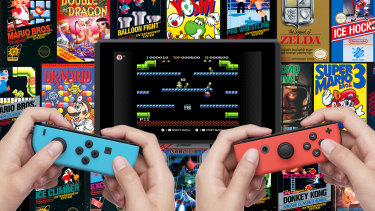 NES games look and play great on the Switch, and you can even take them online.