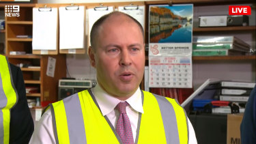 Treasurer Josh Frydenberg.
