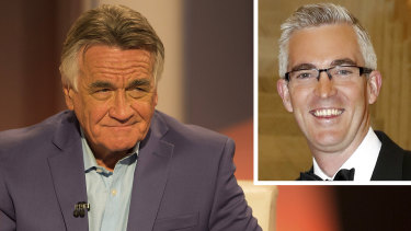Sky News political editor David Speers, right, will replace Barrie Cassidy as host of ABC's Insiders.