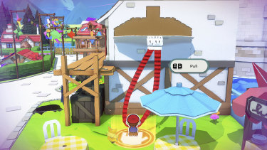 Magic circles let you use special powers, like the 1000 Fold Arms, once you've unlocked them to solve puzzles and find secrets.