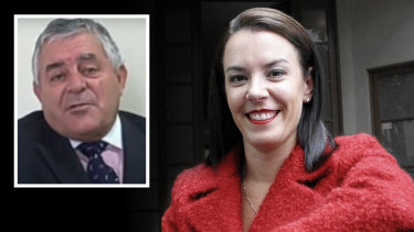 Melissa Caddick and her one-time accountant Cyril ‘John’ Pearson who is a former bankrupt and was jailed for fraud.