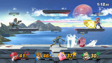 Adding more characters to a battle ups the intensity, but also helps level the playing field, as a cautious fighter can stay out of trouble and score on a weakened opponent with a single touch.