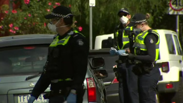 Victoria Police will be focusing their spot checks on local government areas that have experienced an increase in coronavirus cases. 