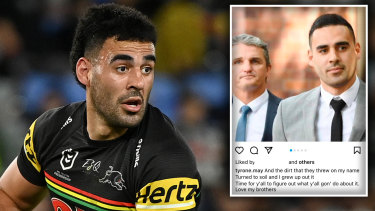 Tyrone May and the Instagram post that has again landed him in hot water.