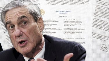 Robert Mueller's report runs to 300 pages, the Attorney-General said, but a four-page summary is all that has been released.