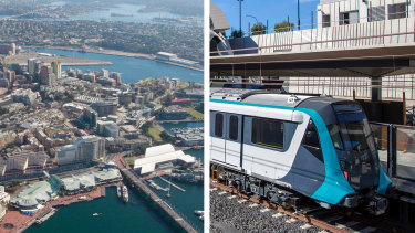 The government is expected to announce a Metro station in Pyrmont.
