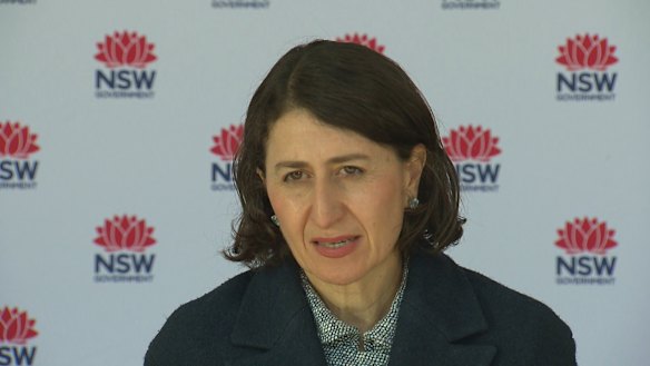 Gladys Berejiklian has toughened lockdown rules after a surge in new cases.