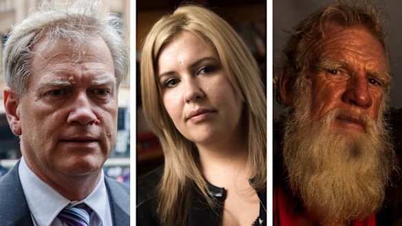 Andrew Bolt, Josephine Cashman and Bruce Pascoe.
