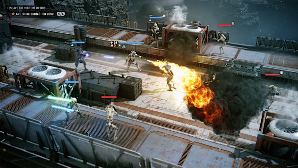 In Zero Company you can set a high difficulty for expert level hardcore, or a low one to relax and enjoy the story.