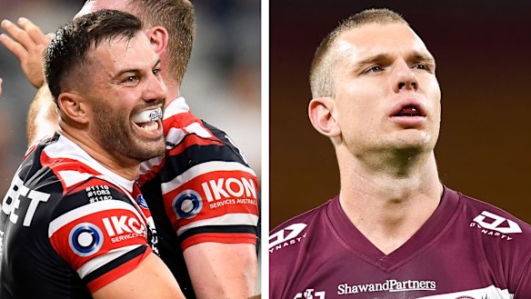 Superstar No.1s James Tedesco and Tom Trbojevic are treading different paths towards round one.